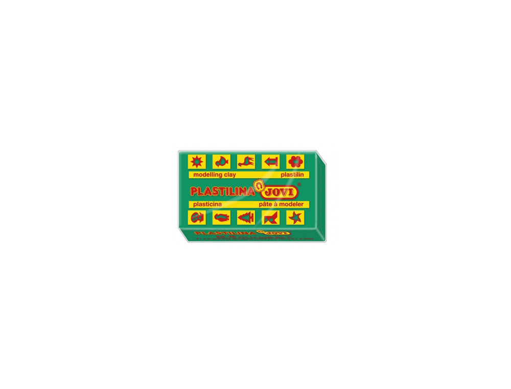 PLASTILINA JOVI 70 VERDE OSCURO UNIDAD TAMAÑO PEQUEÑO