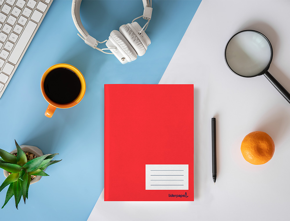 LIBRETA LIDERPAPEL SMART A5 32 HOJAS 60G/M2CUADRO 4MM CON MARGEN