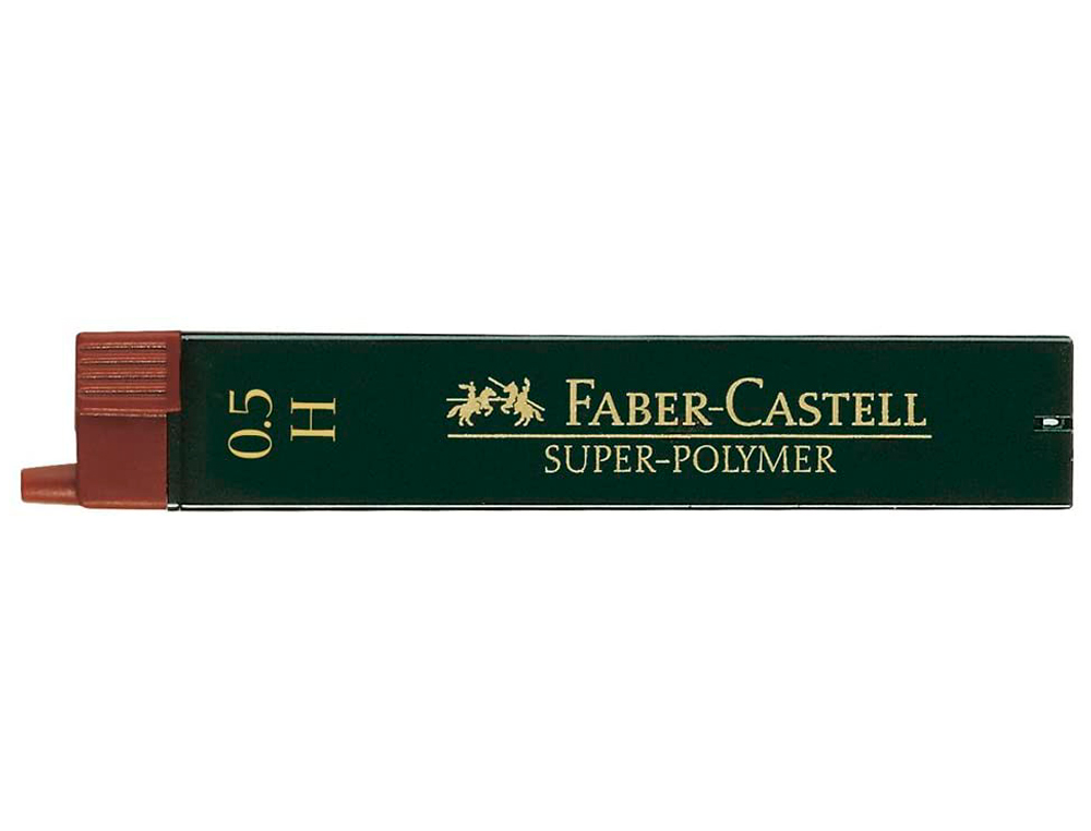 MINAS FABER GRAFITO 9065 0,5 MM H ESTUCHE DE 12 MINAS