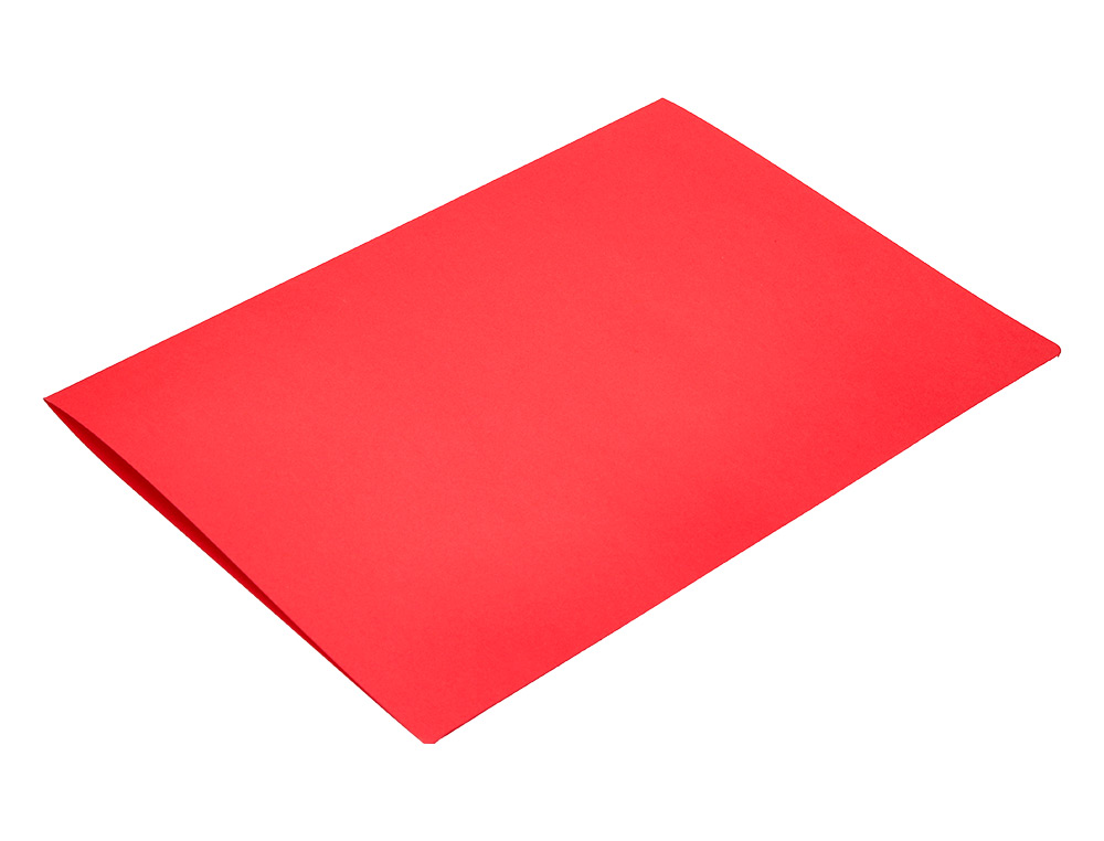 SUBCARPETA LIDERPAPEL FOLIO ROJO INTENSO 180G/M2
