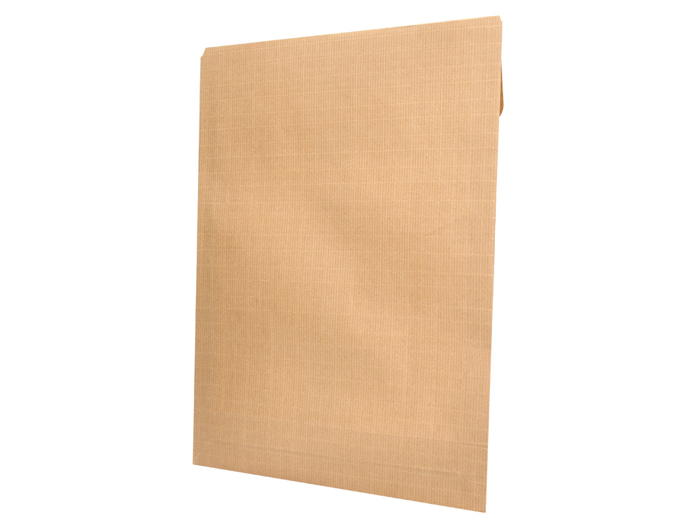 SOBRE LIDERPAPEL BOLSA N.4 KRAFT SALARIOS 132X187 MM TIRA DE SILICONA CAJA DE 500 UNIDADES