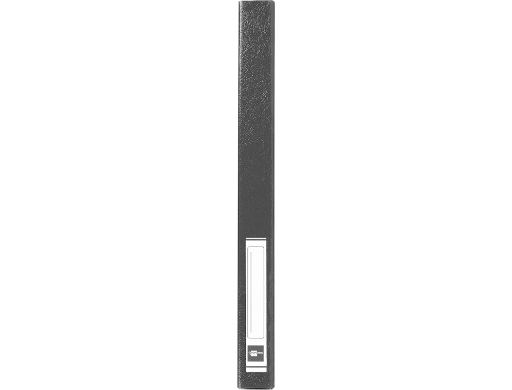 CARPETA PROYECTOS LIDERPAPEL FOLIO LOMO 30MM CARTON GOFRADO GRIS