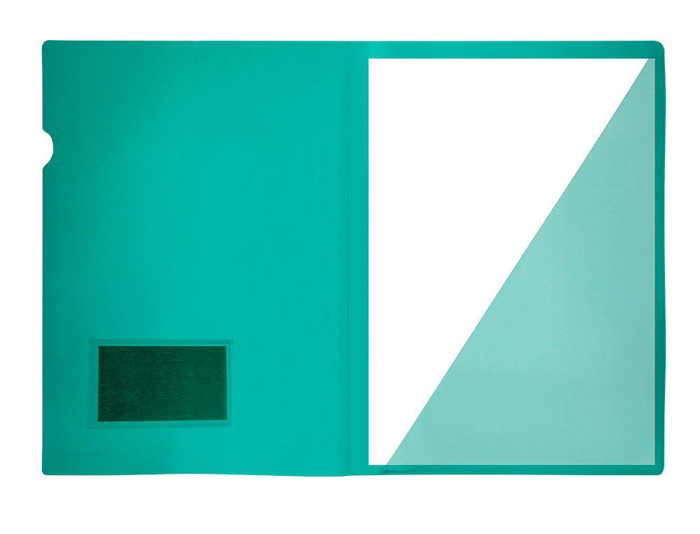 CARPETA LIDERPAPEL DOSSIER A4 UÑERO VERDE