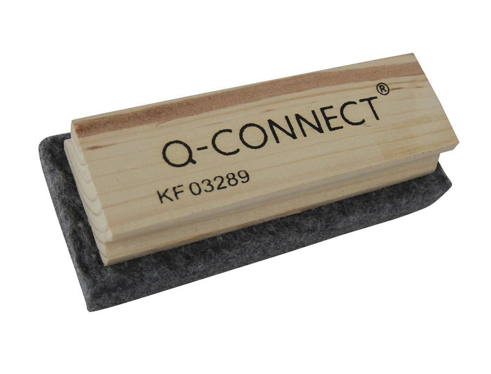 BORRADOR Q-CONNECT FIELTRO PARA PIZARRA 100X40 MM