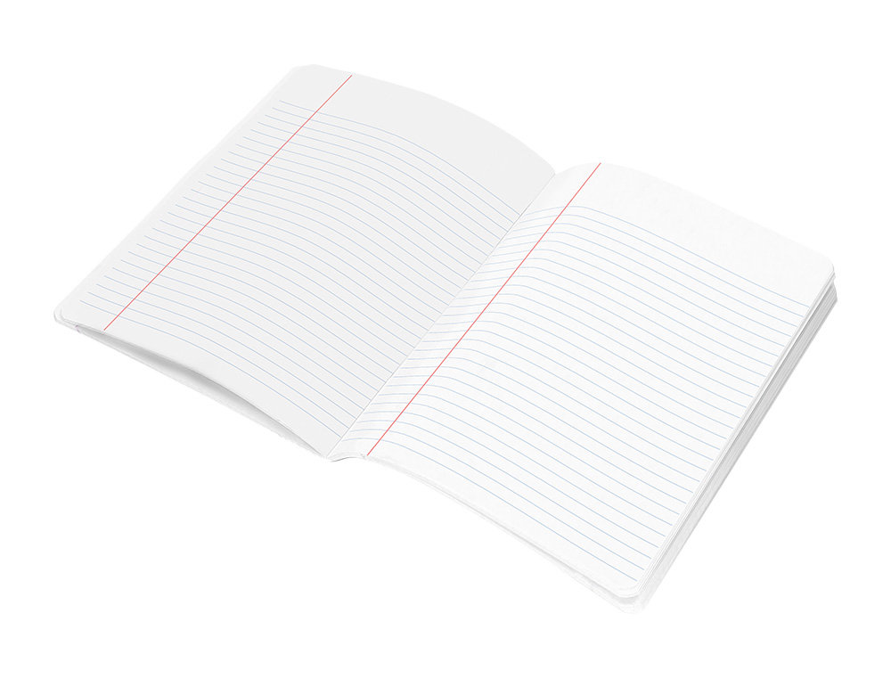 LIBRETA LIDERPAPEL SCRIPTUS A5 PLUS 48 HOJ. 90G/M2 HORIZONTALCON MARGEN