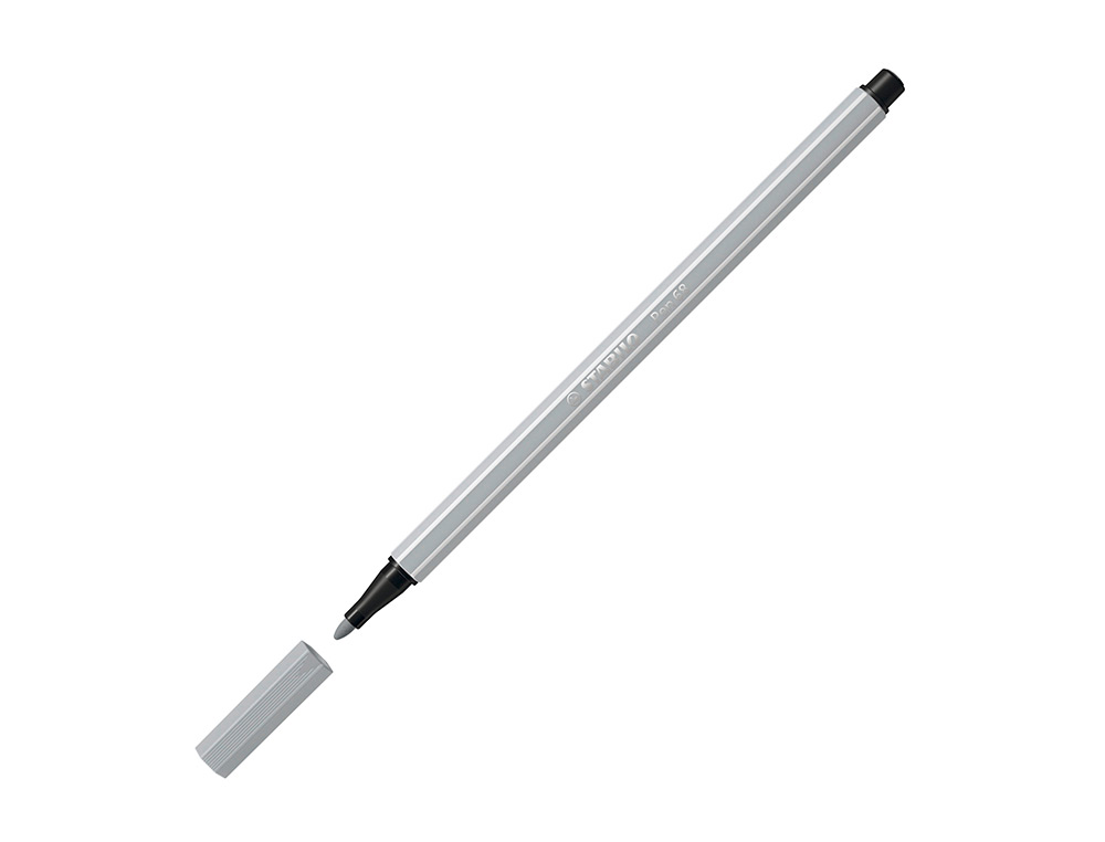 ROTULADOR STABILO ACUARELABLE PEN 68 GRIS AZULADO PALIDO PUNTA GRUESA 1MM