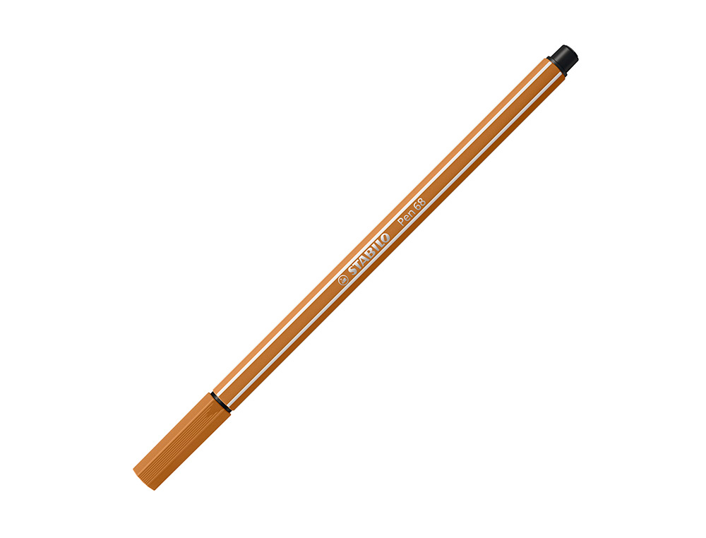 ROTULADOR STABILO ACUARELABLE PEN 68 OCRE OSCURO PUNTA GRUESA 1MM