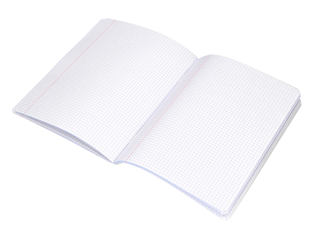 LIBRETA LIDERPAPEL SCRIPTUS A5 48 HOJAS 90G/M2 CUADRO 4MM CON MARGEN COLOR VERDE