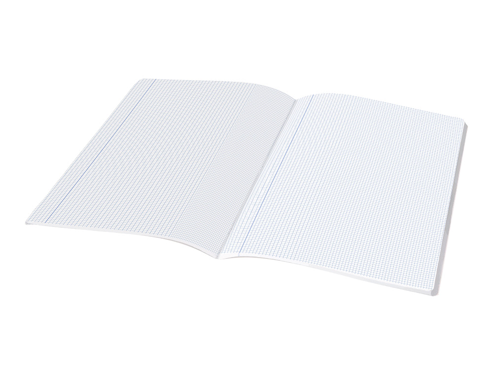 LIBRETA LIDERPAPEL SCRIPTUS A4 48 HOJAS 90G/M2 CUADRO 3MM CON MARGEN