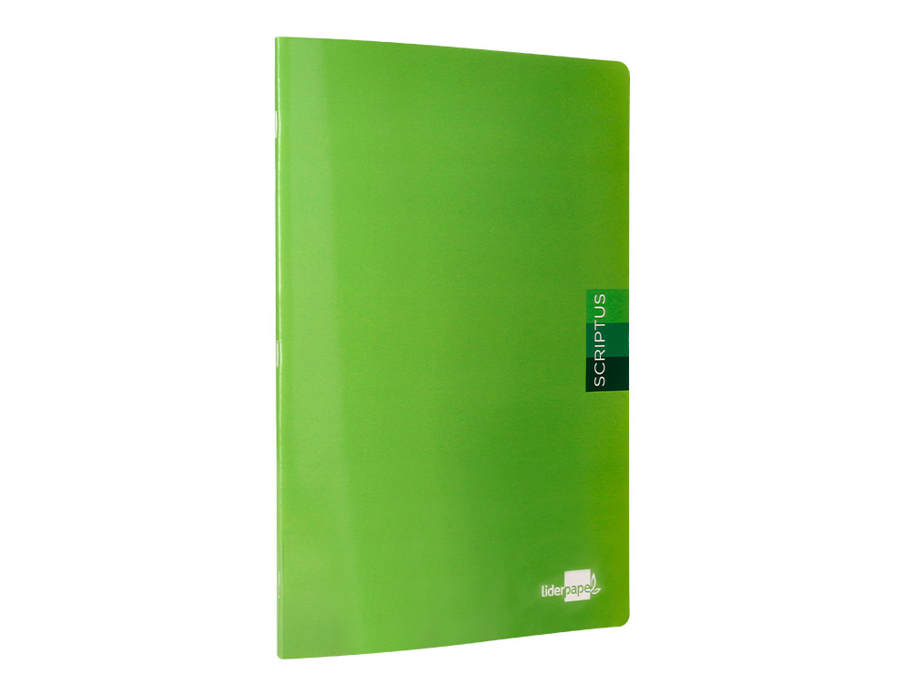 LIBRETA LIDERPAPEL SCRIPTUS A4 48 HOJAS 90G/M2 CUADRO 4MM CON MARGEN