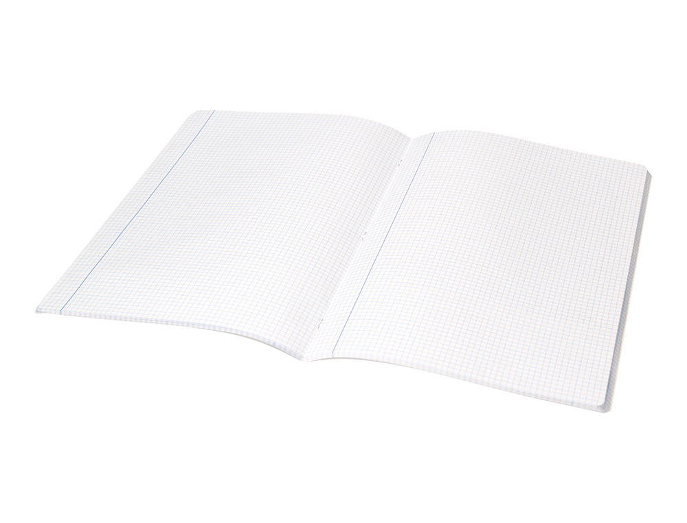 LIBRETA LIDERPAPEL SCRIPTUS A4 48 HOJAS 90G/M2 CUADRO 4MM CON MARGEN