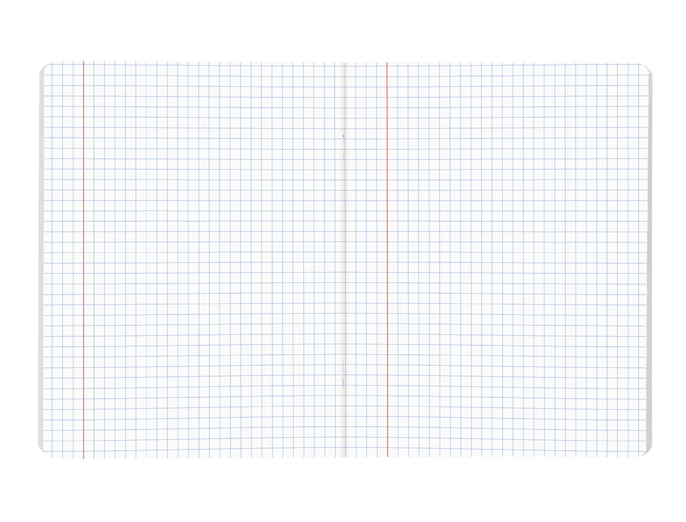 LIBRETA LIDERPAPEL SCRIPTUS A5 48 HOJAS 90G/M2 CUADRO 6MM CON MARGEN