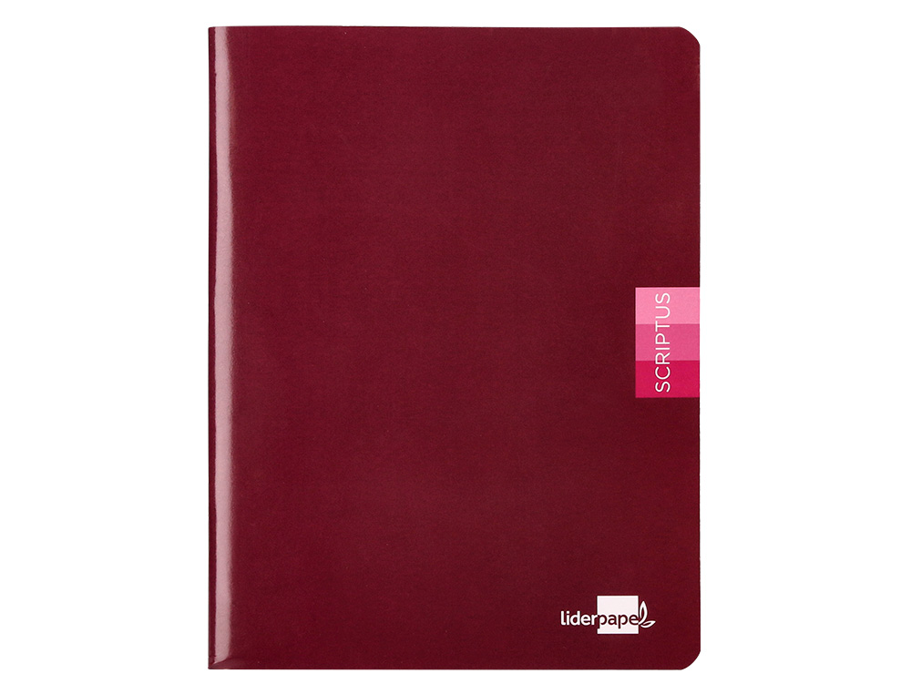 LIBRETA LIDERPAPEL SCRIPTUS A5 48 HOJAS 90G/M2 CUADRO 6MM CON MARGEN