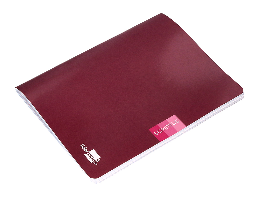 LIBRETA LIDERPAPEL SCRIPTUS A5 48 HOJAS 90G/M2 CUADRO 6MM CON MARGEN
