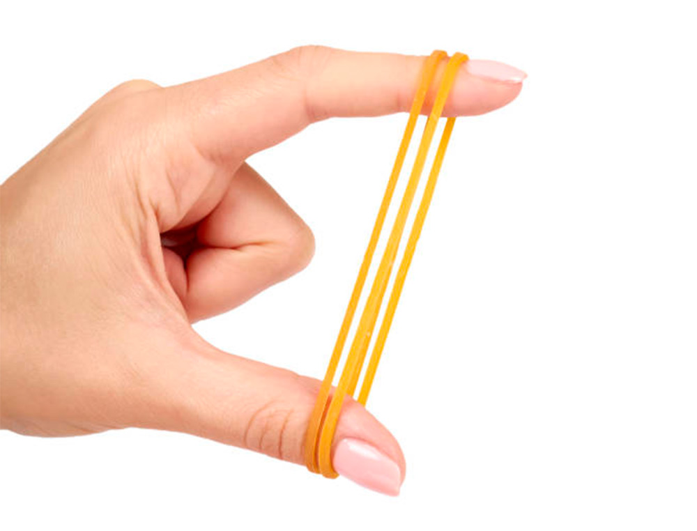 GOMILLAS ELASTICAS Q-CONNECT 1000 GR NUMERO 6 60 X 2 MM
