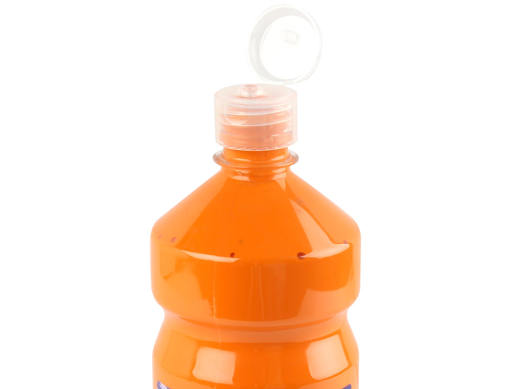 TEMPERA LIQUIDA LIDERPAPEL ESCOLAR 1000 ML NARANJA