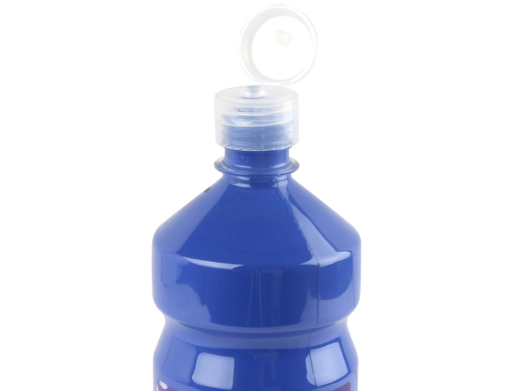 TEMPERA LIQUIDA LIDERPAPEL ESCOLAR 1000 ML AZUL MARINO