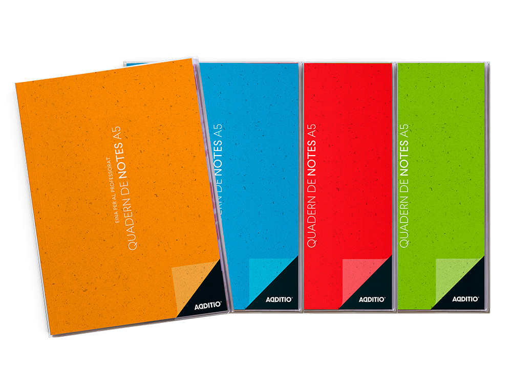 CUADERNO DE NOTAS CATALAN ADDITIO DIN A5 EVALUACION CONTINUA