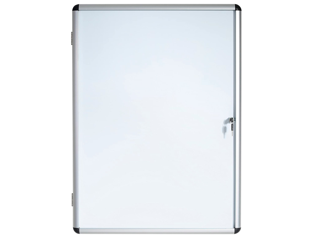 VITRINA DE ANUNCIOS BI-OFFICE FONDO MAGNETICO EXTRAPLANA DE INTERIOR 720X981 MM