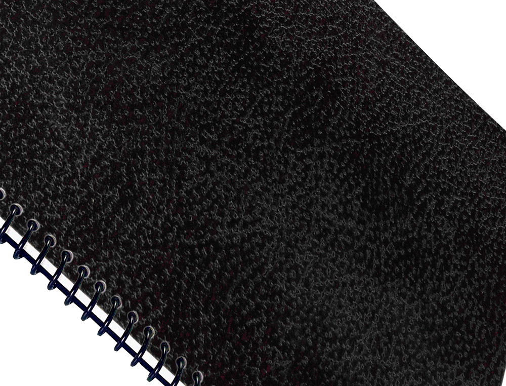 TAPA ENCUADERNACION LIDERPAPEL CARTON A4 1MM NEGRA PAQUETE DE 50 UNIDADES