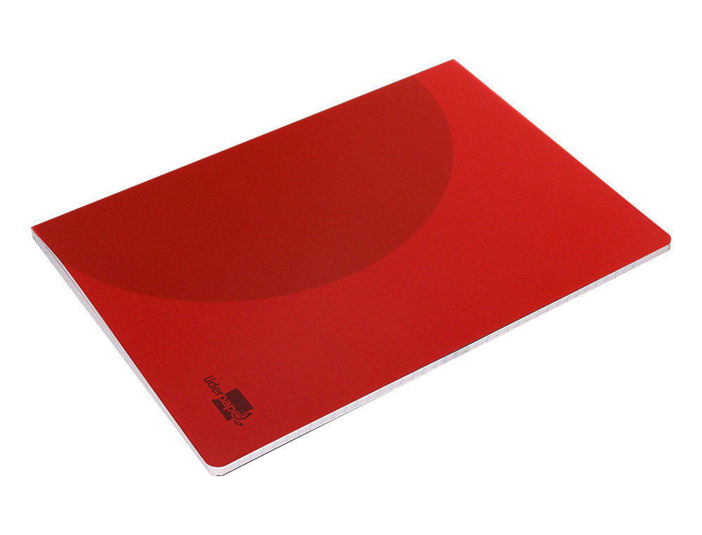 LIBRETA LIDERPAPEL 360 TAPA DE PLASTICO A5 48 HOJAS 90GR CUADRO 4MM CON MARGEN COLORES SURTIDOS