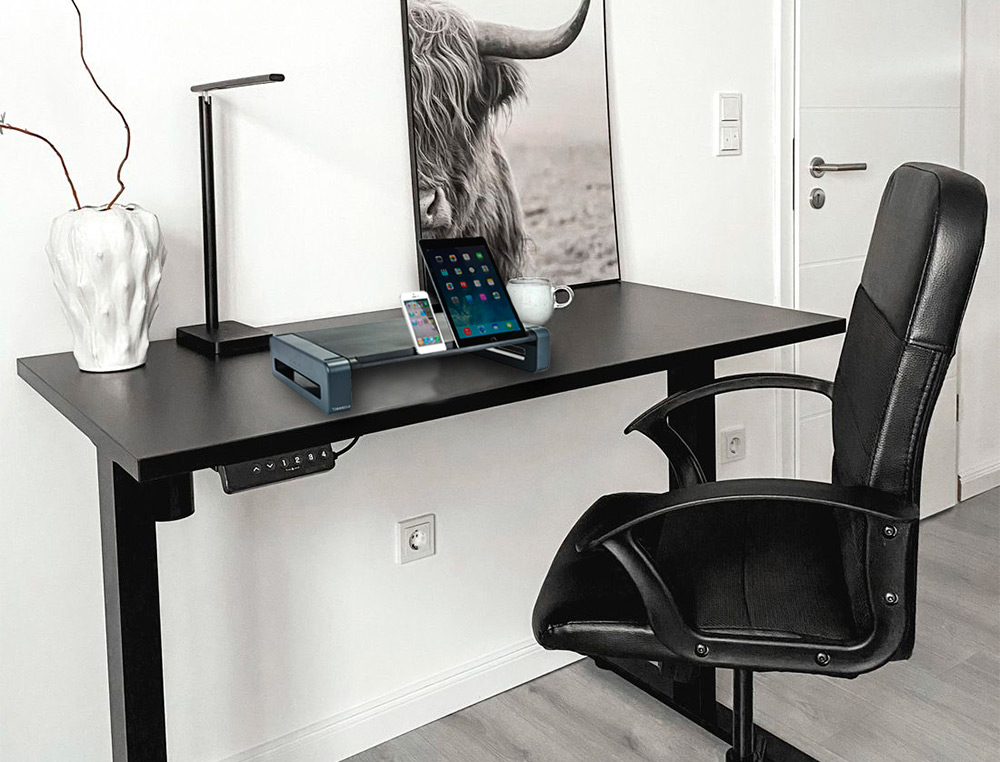 SOPORTE Q-CONNECT DELUXE PARA MONITOR 486X276X96 MM
