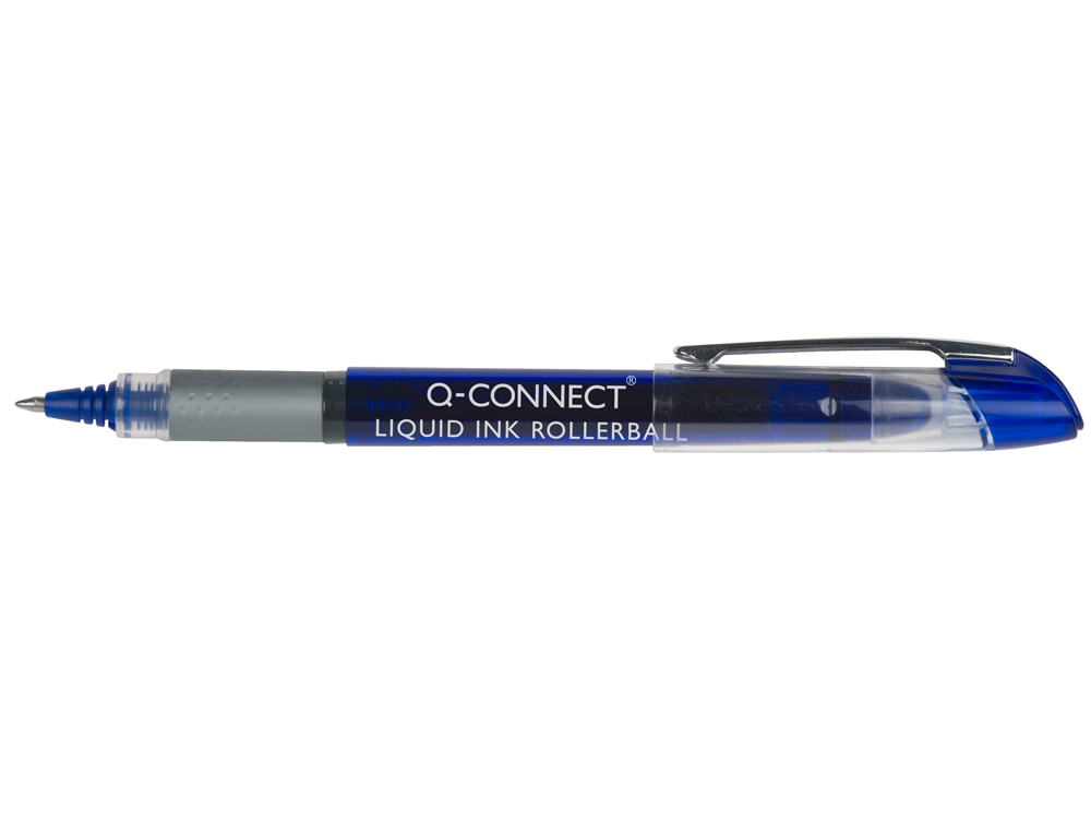 ROTULADOR Q-CONNECT ROLLER BALL AZUL 0,5 MM
