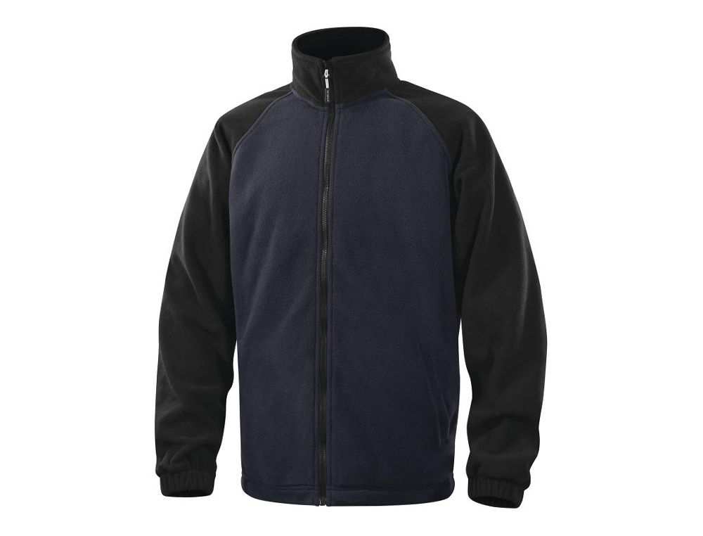 CHAQUETA DELTAPLUS POLAR CON CREMALLERA 2 BOLSILLOS COLOR AZUL TALLA XXL