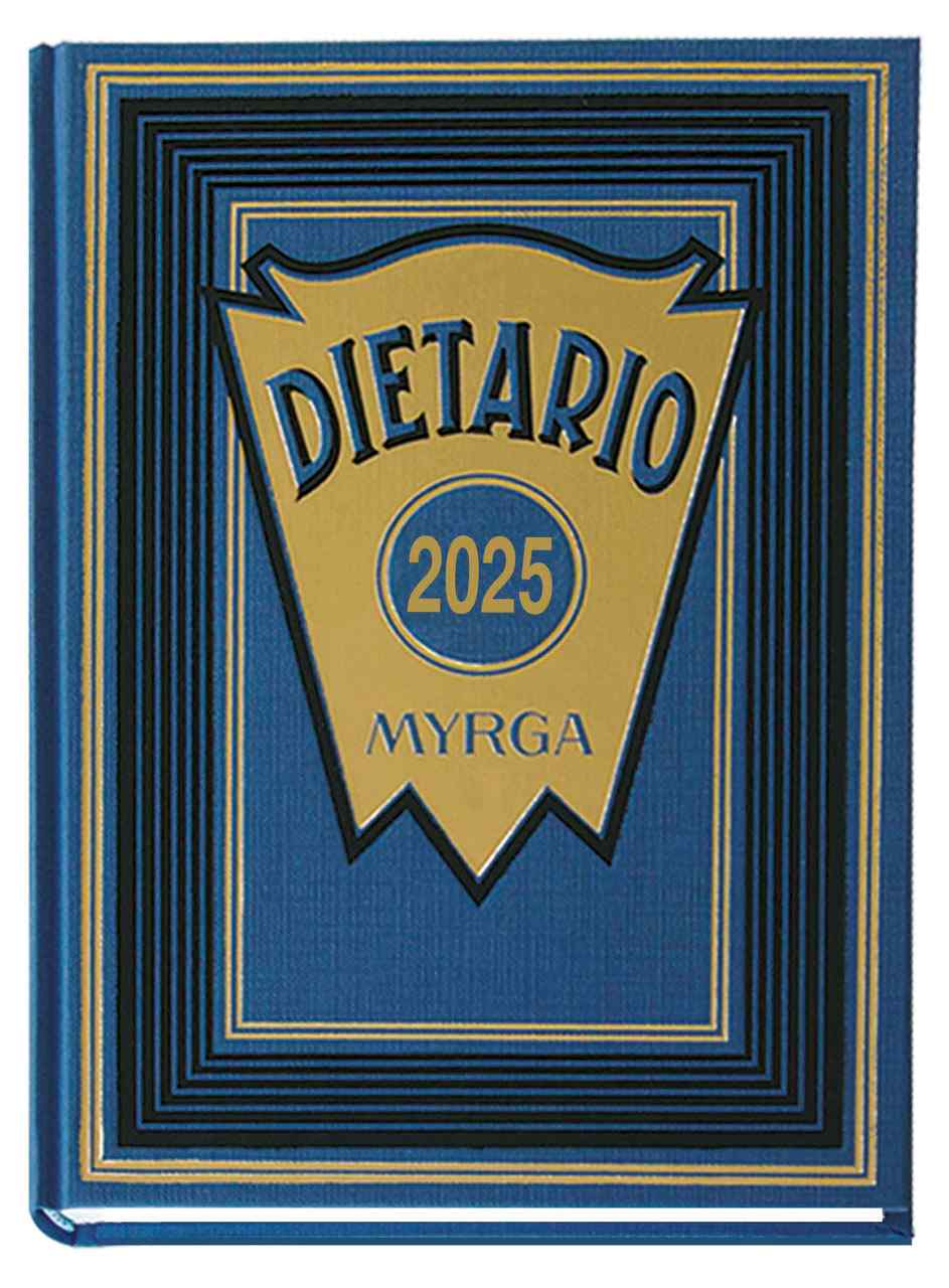 DIETARIO MYRGA 4 AZUL 25