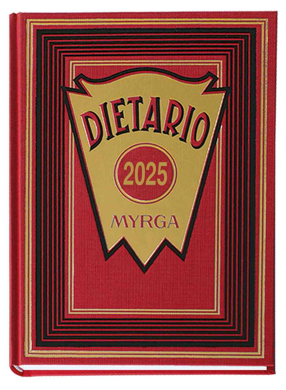 DIETARIO MYRGA 4 ROJO 25