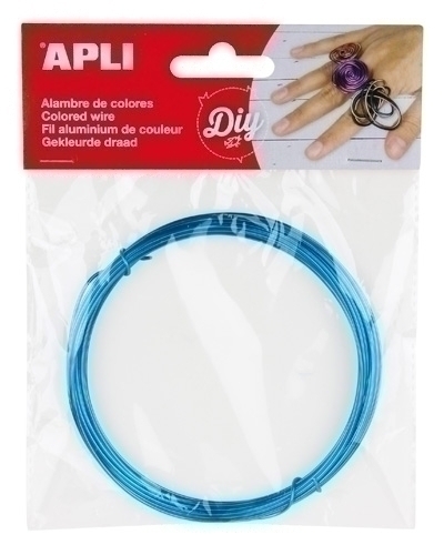 ALAMBRE APLI 1,5mmX5mts AZUL