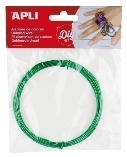 ALAMBRE APLI 1,5mmX5mts VERDE