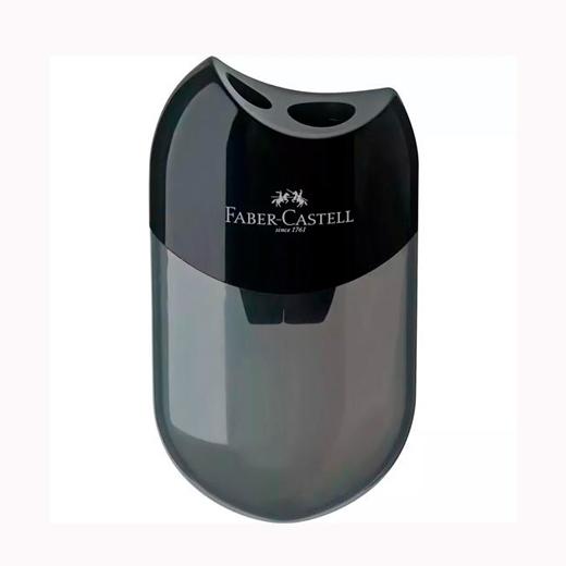 SACAPUNTAS F.CASTELL 2 USOS NEGRO