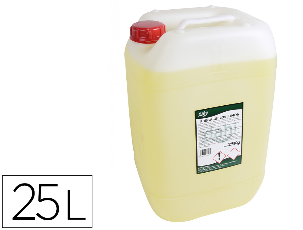 FREGASUELOS DAHI AROMA LIMON GARRAFA DE 25 LITROS