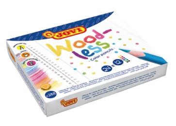 LAPICES COLORES JOVI WOODLESS EST.288u 12/C SURTIDOS