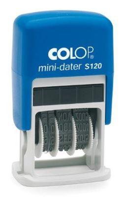 FECHADOR COLOP SELLO PRINTER ENTINTAJE AUTOMATICO 4MM COLOR AZUL