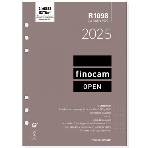 RECAMBIO OPEN 1000 D/P 2025 R1098