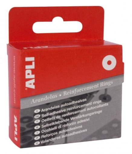 ARANDELAS ADHESIVAS TRANSLUCIDAS 13MM c/240u